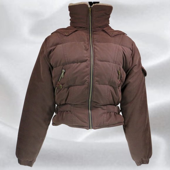 NILS Brown Ski Jacket in Size 8 - Picture 2 of 10